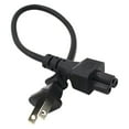 thumbnail image 5 of Cable de energía,Adaptador de corriente Adaptador de portátil de 30 cm de largo,Cable de extensión de alimentación del adaptador de corriente C5 de EE. UU.,Enchufe de EE. UU. a adaptador de Hugo Cable de energía, 5 of 5