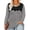 Light Gray, variant on CASSIE LIZ Plus Size Shirts 4X Long Sleeve Womens Tops Fall Crew Neck Orange Sweatshirts Fashion Lace Loose Fit Tunics Winter Blouses Casual Pullovers 4XL 24W 26W