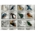thumbnail image 7 of 24pcs Sea Glass Advent Calendar - 24 Days Handmade Collectible Ornaments, Holiday Surprise Themed Decor, Ideal Gift for Bird Lovers & Plastic Countdown Home Displays, White, 10.23*7.08in, 7 of 7