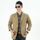 thumbnail image 2 of Traje de algodón de talla grande para primavera y otoño, traje informal coreano para hombre, chaqueta occidental, 2 of 5