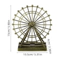thumbnail image 2 of OUNONA Décoration de Table Grande Roue Ornement Vintage en Fer Intérieur Extérieur 1Ensemble, 2 of 8