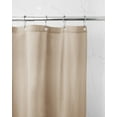 thumbnail image 5 of Waterproof Ultimate Shield Solid Tan Fabric Shower Curtain Liner, 70" x 72" - Better Homes & Gardens, 5 of 6