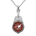 thumbnail image 1 of Bird Feather Speed Predator Pendant Jewelry Music Guitar Torque Hangtag, 1 of 3