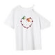 thumbnail image 4 of Camiseta para mujer de manga corta con cuello redondo para deportes y vacaciones, regalo para mujer M, 4 of 7