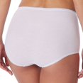 thumbnail image 3 of SCHIESSER Braguitas maxi para mujer, pack de 2 - «Cotton Essentials», braguitas maxi, algodón Blanco L (Large), 3 of 5