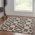 thumbnail image 4 of Linon Elegance Geo Power Loomed Polypropylene 5'x7' Rug in Gray, 4 of 5
