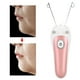 thumbnail image 1 of Depiladora facial eléctrica, depiladora depiladora de belleza para mujer, afeitadora de cabello de hilo facial de algodón para dispositivo de superficie de tracción facial corporal(rosado) Ecomeon no, 1 of 6