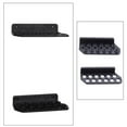 thumbnail image 3 of Soporte de pared para 12 flechas, soporte para flechas, material duradero, diseño adhesivo. Negro, 3 of 9