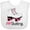 AA-White, variant on Inktastic Girls I Heart Skating Girls Baby Bib