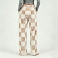 thumbnail image 6 of Mifsaly Women's Plaid Pajama Pants Elastic Waist Flannel Pant Lounge Pj Bottoms Classic Winter Sleeping Warm Clothing with Pockets, 6 of 8