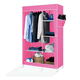 thumbnail image 1 of Closet Armable Ropero Pequeño de 2 Secciones Largo 105cm Xtellar Rosa, 1 of 3