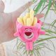 thumbnail image 4 of Llavero con colgante de muñeco de la serie Fries de Sanrio con dibujos animados, bolsa para pareja Kulomi, lote de muñecos colgantes, 4 of 5
