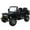 Black, variant on X-Pro 125cc Jeep Go Kart, 3-Speed Semi-Automatic Transmission w/Reverse, Big 18" Aluminum Rim Wheels