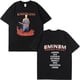 thumbnail image 2 of Camisetas con estampado de Eminem para hombre, camisetas de cuello redondo de Hip Hop, 100% algodón, camisetas de gran tamaño, camisetas casuales de manga corta Unisex, camisetas Harajuku, 2 of 4