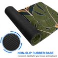 thumbnail image 2 of Stunning Teal Tropical Leaves XL Extended Large Gaming Mouse Pad - Waterproof & Non-Slip with Stitched Edge, Perfect Mat for Computer, Keyboard, Laptop, Office - 31.5 x 11.8 Inch, 2 of 7