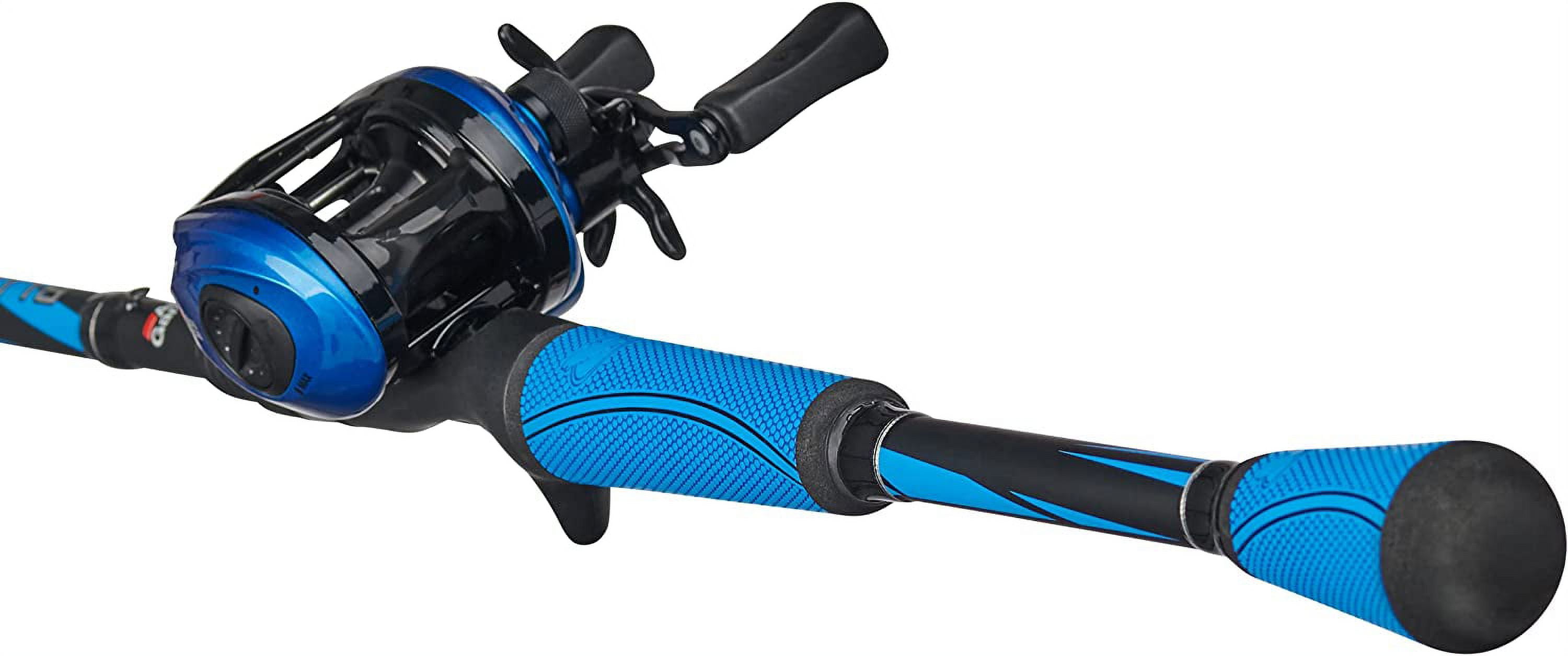 Abu Garcia Blue Max 7’ Low Profile Baitcaster Fishing Rod and Reel Combo