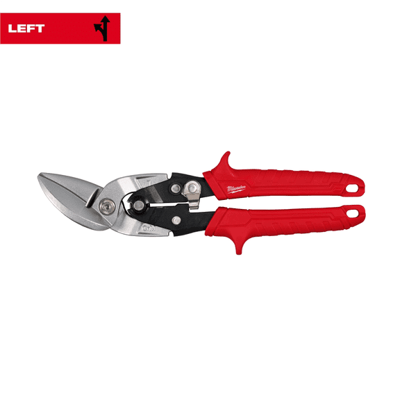 Milwaukee Tool Left Cutting Offset Aviation Snips