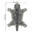 thumbnail image 5 of Clearance! Upgraded Leopard Print Rug,Bath Mat for Bathroom Cartoon Cheetah Tiger Door Non Slip Animals Printed Area Rug Absorbent Bathtub Playroom Shower Rugs 17"X29" E, 5 of 6