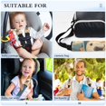 thumbnail image 5 of 2-Pack Seat Belt Covers with Flannel Seatbelt Shoulder Strap Case Adjustable Straps Soft Padding for Car Dog Wearing A Witch Hat Small, 5 of 8