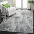 thumbnail image 3 of SAFAVIEH Tulum Aleah Abstract Area Rug, 5' x 5' Square, Ivory/Grey, 3 of 8
