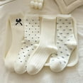 thumbnail image 5 of Women's Long Socks Comfortable Fashion Trend All-Match Socks, 5 of 8