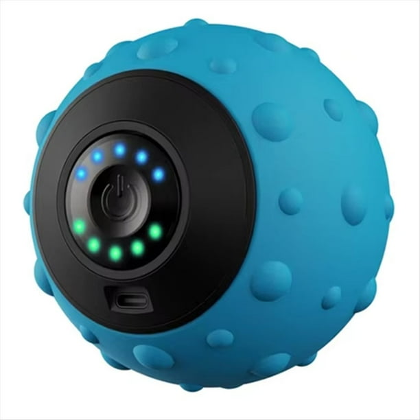 Pelota de Masaje Eléctrica Recargable para Cuello, Hombros, Espalda y Pies: Relajación Muscular, Yoga y Terapia de Fascia Portátil B