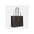 thumbnail image 2 of Coach City Tote With Signature Monogram Print in Gold/Black, 2 of 3