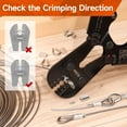 thumbnail image 3 of Cable de alambre Swager iCrimp IWS-1608M y CWR-60 con cortador, 375 piezas, 3 of 8