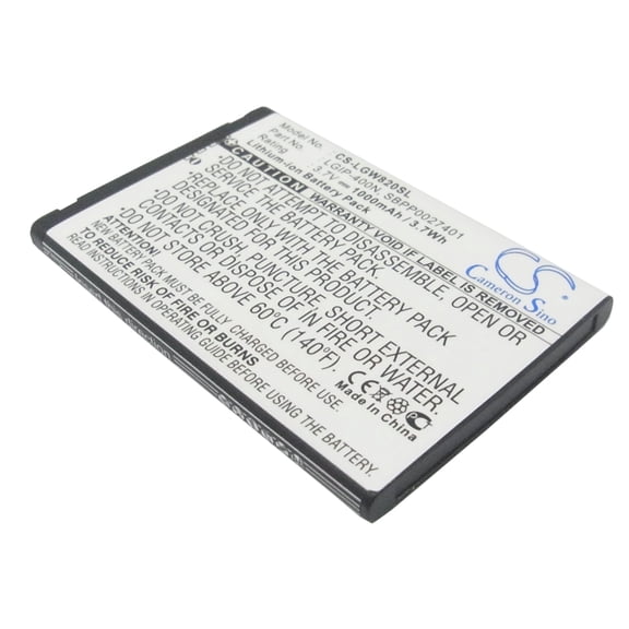1000mAh SBPP0027401 LGIP-400N Battery for LG GW620f