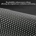 thumbnail image 4 of Car Seat Cushion | Breathable Mesh Half-Pack Car Seat Cover - Four Season Comfort, Superior Support, Enhanced Airflow, Durable Polyester | 20.5x19 in | Single Pack | Multiple Colors, 4 of 6