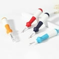 thumbnail image 3 of Biplut Stitch Remover Comfortable Grip U-shaped Blade Sharp Line Cutting Needlework Thread Picker for Home (Blue), 3 of 13