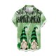 thumbnail image 3 of Camisas hawaianas para hombres y mujeres Camisas con estampado de coco para hombres Camisas casuales de manga corta con solapa de un solo pecho Blusas grandes 5XL, 3 of 5