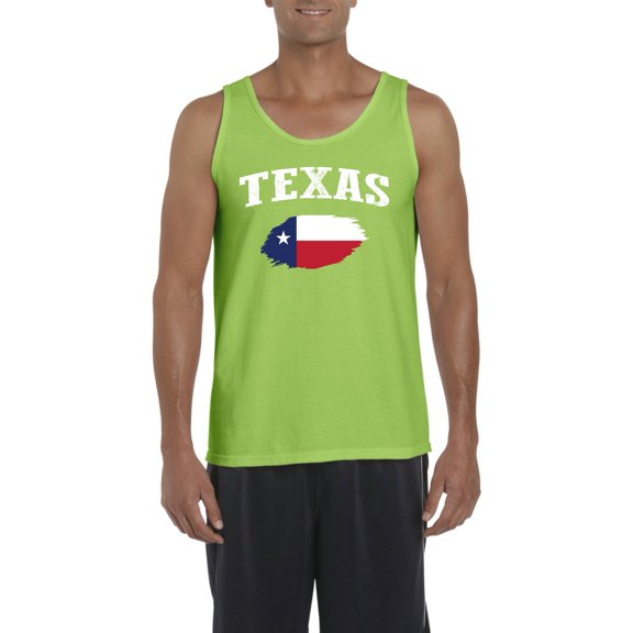 Normal is Boring - Men's Tank Top for Men, up to Men Size 3XL - Texas Flag