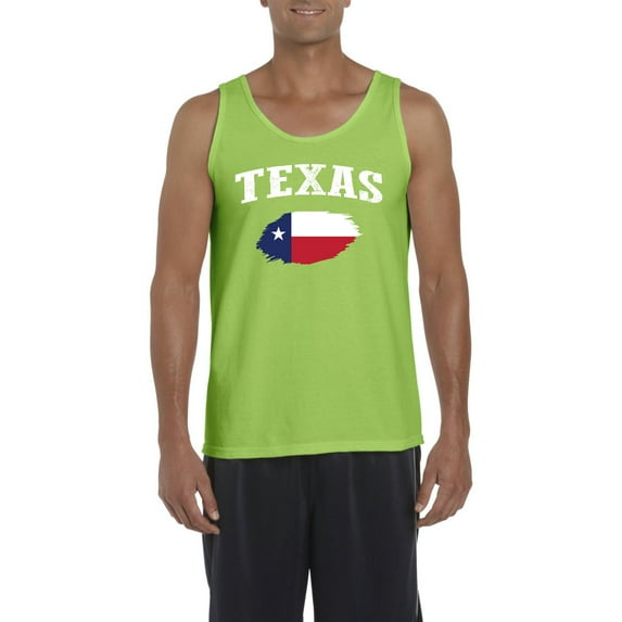 Normal is Boring - Men's Tank Top for Men, up to Men Size 3XL - Texas Flag