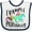 White and Navy, variant on Inktastic Women's Rights Trample the Patriarchy Boys or Girls Baby Bib