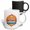 Multicolor, variant on 3drose, Innovate, Motivate, Dominate Colorful Text, Fire. Inspiration Gift, 11oz Two-tone Red Mug