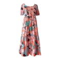 thumbnail image 3 of WILLBEST Vestidos De Verano Para Mujer Vestido Casual Con Estampado Floral Y Falda Acampanada Para Playa Y Hogar, 3 of 3
