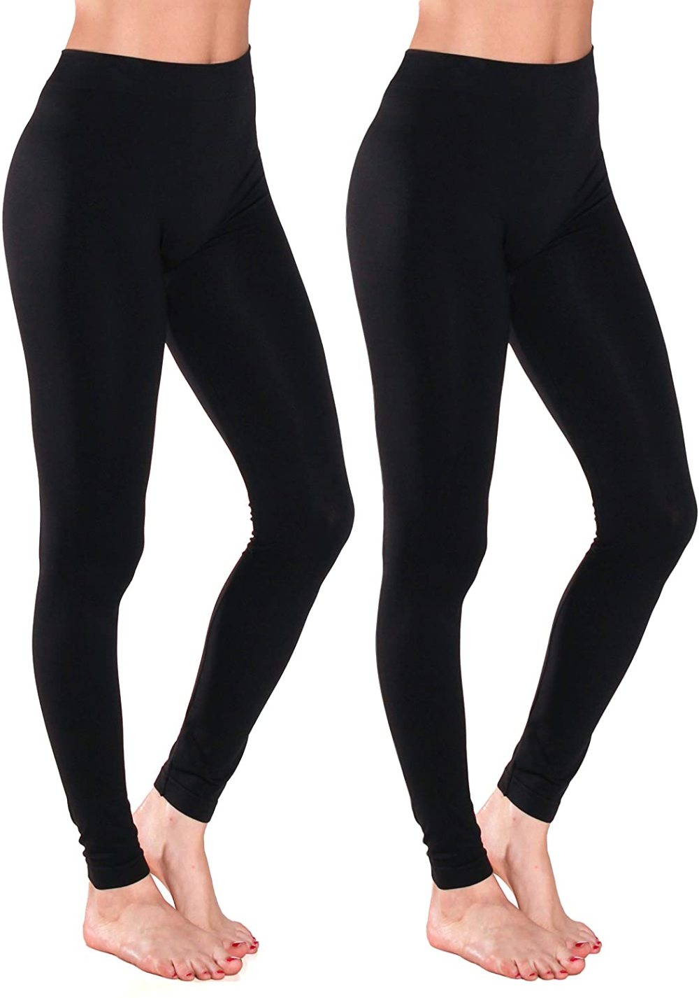 Sofra Womens Full Ankle Length Seamless 