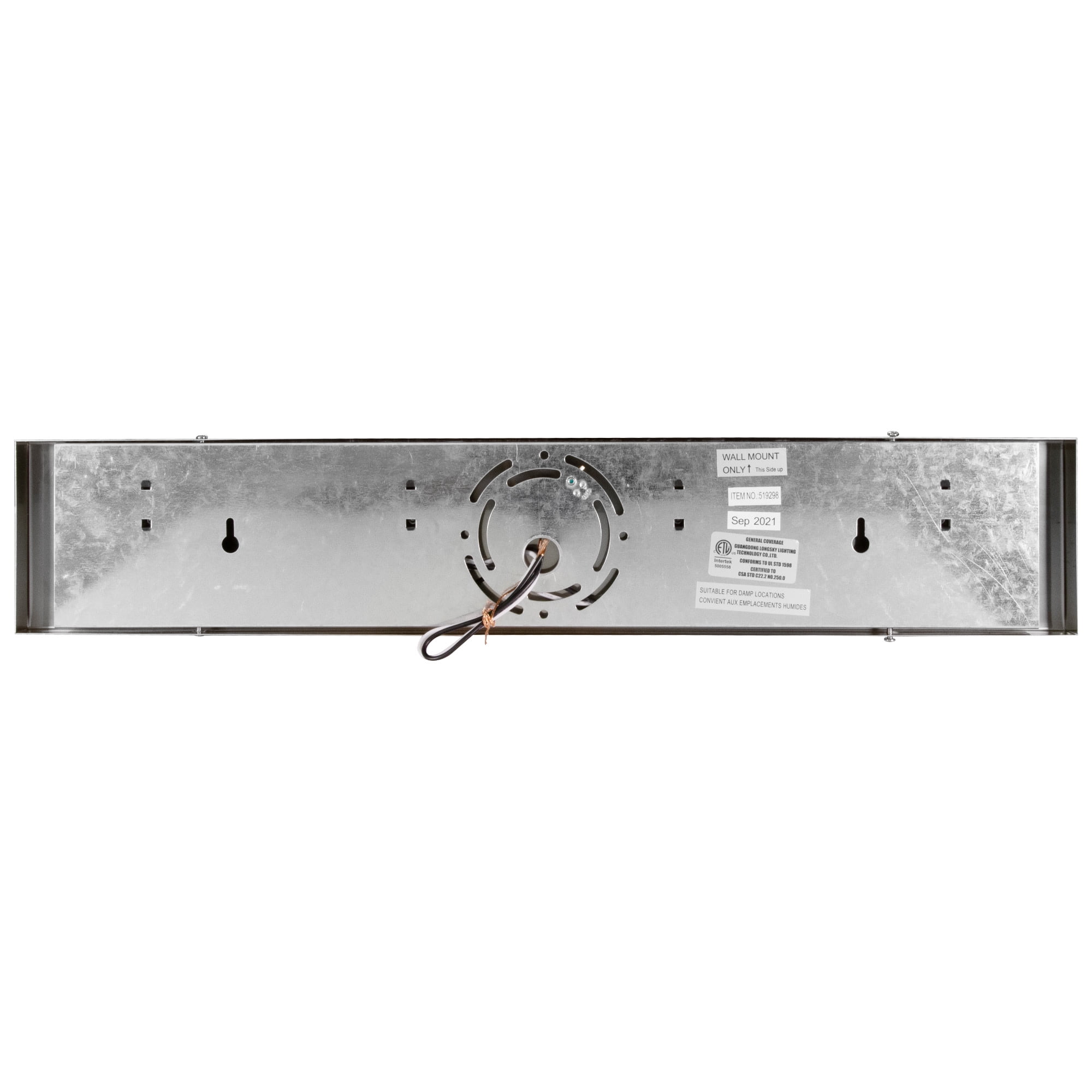Design House Contemporary 4 Light Satin Nickel Dimmable Vanity Light