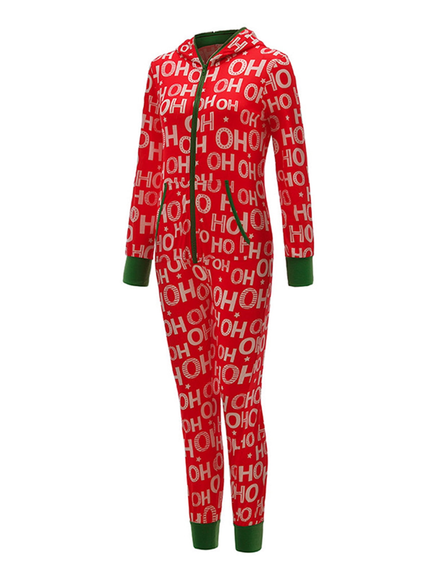 AMaVo Christmas Pajamas Christmas Xmas Printed Snowman Onesies Soft