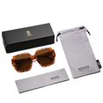 thumbnail image 5 of Gafas de Sol SOJOS Retro Cuadradas Polarizadas SJ2359 Marrón para Hombre/Mujer, 5 of 5