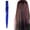 B, variant on Clip in Rainbow Hair Accessories Kit - Glitter Hair Extensions Set, 6 Pieces, 20.5 in Adjustable Length, Heat Friendly Synthetic Fiber, Multicolor Metallic Style, Party Festival Hair Styling