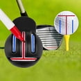 thumbnail image 2 of Golf Ball Marker Tool Stencil, Lines Drawing Alignment Kit, FadeResistant Marker with 2 Waterproof Pens, 2 of 5