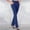 Blue#1, variant on GaThRRgYP Women's Yoga Dress Pants,Women's Fashion Casual Temperament Solid Color Knitted Micro Pull Slim Flare Trousers