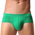 thumbnail image 2 of Sngxgn Men's Underwear Boxer Briefs with Built-in Comfortable Cool Underwear for Men(Green,M), 2 of 3