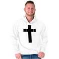 thumbnail image 3 of Holy Jesus Christ Christian Hoodie Sweatshirt Women Men Brisco Brands S, 3 of 6