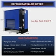 thumbnail image 4 of High-Capacity 134CFM Refrigerated Air Dryer , Compatible with 20HP & 30HP Industrial Compressors ,115V, 4 of 10
