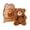B, variant on 6.3" Adorable Cat Plush with Bags, Collectible Cat Animal for Birthday Gift, Desktop Decor, Easter Birthday Gifts, B
