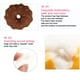 thumbnail image 3 of uds Donut gato de peluche juguete con hierba gatera gatito almohada interactiva regalo de gato para gato, 3 of 5