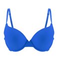 thumbnail image 2 of Women's No Padding Underwire Bralettes Comfortable Natural Support Everyday Bras Deep V Push up Lingerie, 2 of 3